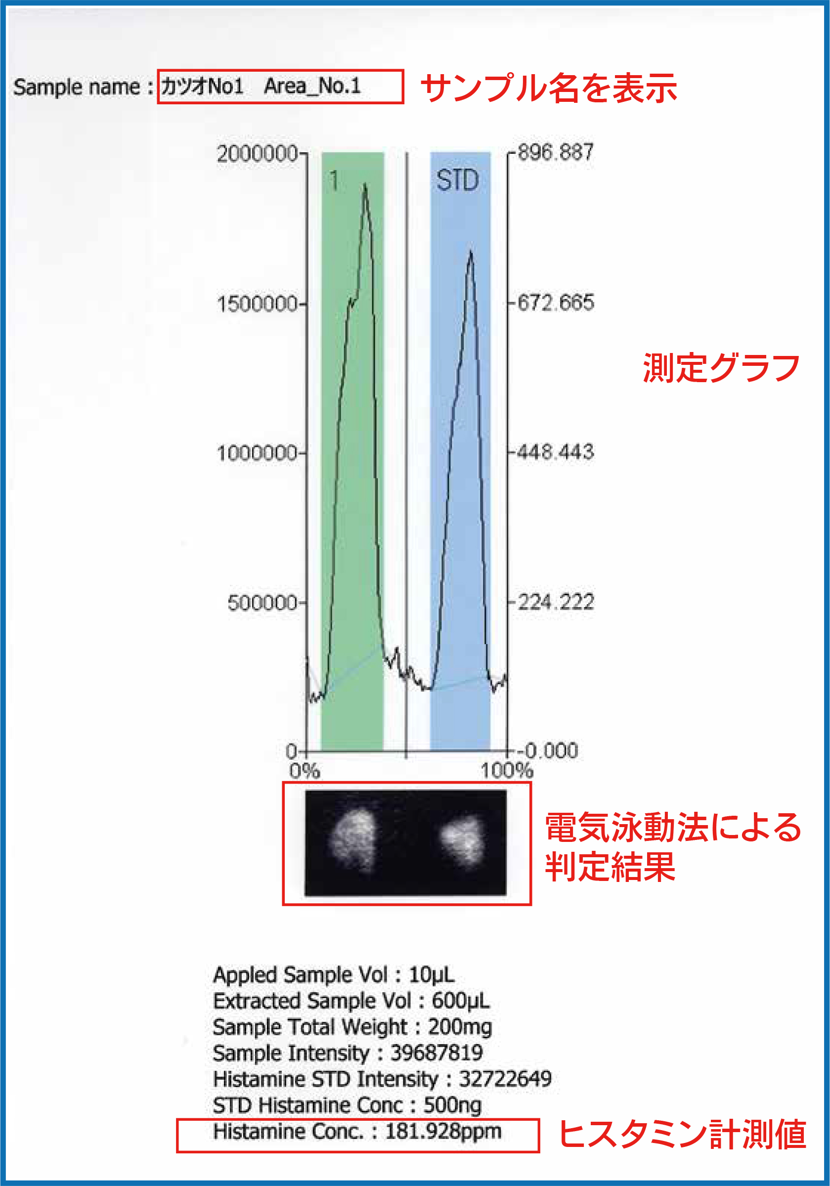 スポットアナライザ